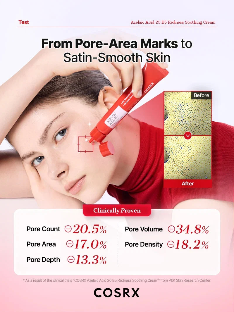 COSRX Azelaic Acid 20 B5 Redness Soothing Cream