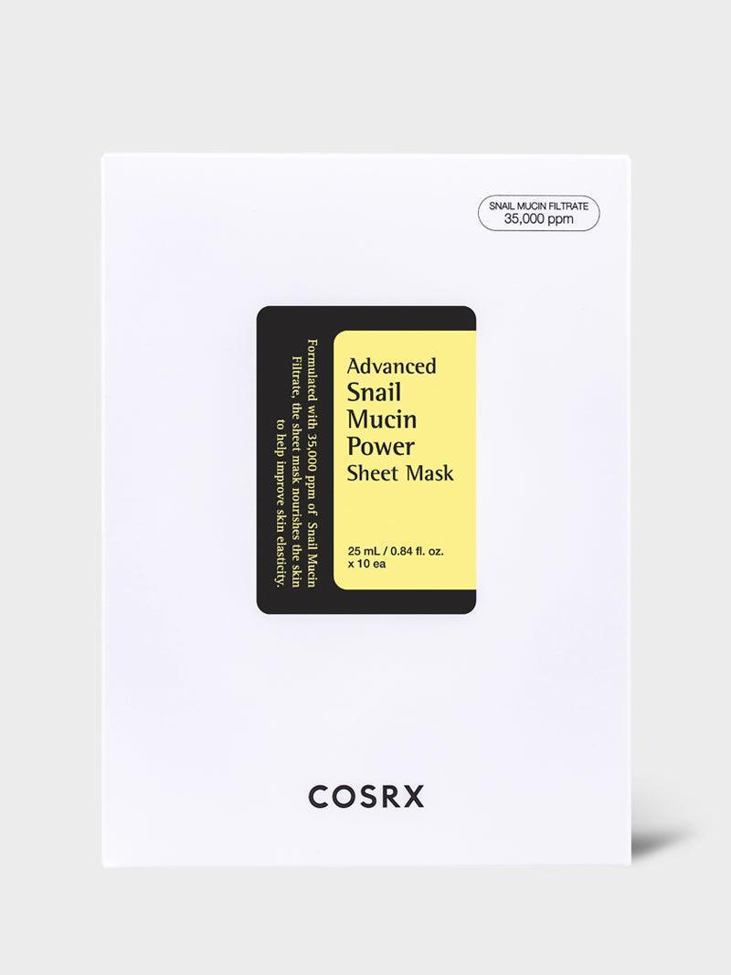 Advanced Snail Mucin Power Sheet Mask 10 Sheets W7